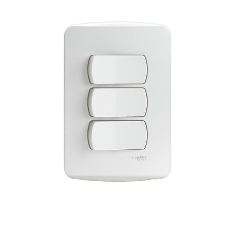 INTERRUPTOR TRIPLE 9/32 16A 250V - BLANCO ARMADA