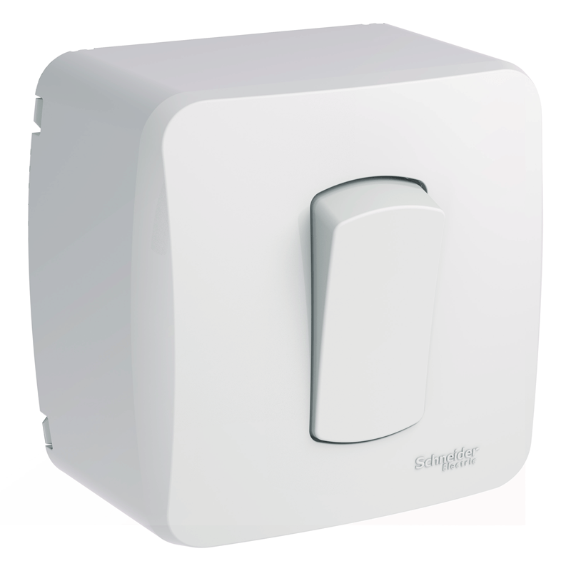 CASQUETE ARMADO CON 9/12 16A 250V - BLANCO