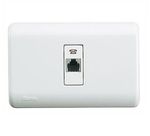 Toma Telefonica RJ11 Armado Blanco Genesis