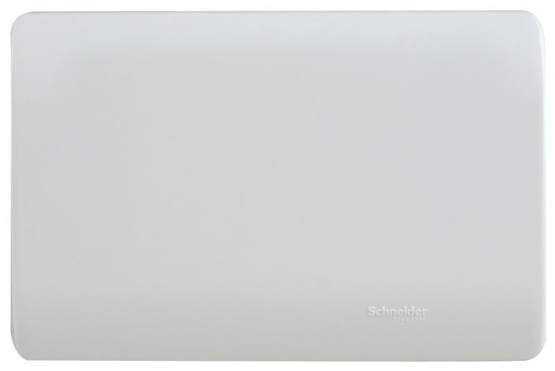 Placa Ciega C/Soporte Blanca Genesis