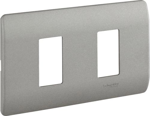 PLACA 2 PUESTOS C/SOPORTE NIQUEL GENESIS MWD130407452