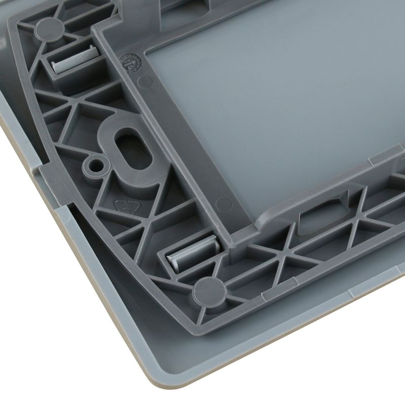 Placa Ciega C/Soporte Niquel Genesis MWD130407454