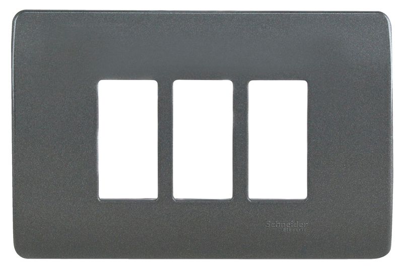Placa 3 Puestos C/Soporte Humo Genesis MWD130407433