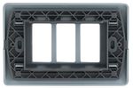 Placa 3 Puestos C/Soporte Humo Genesis MWD130407433