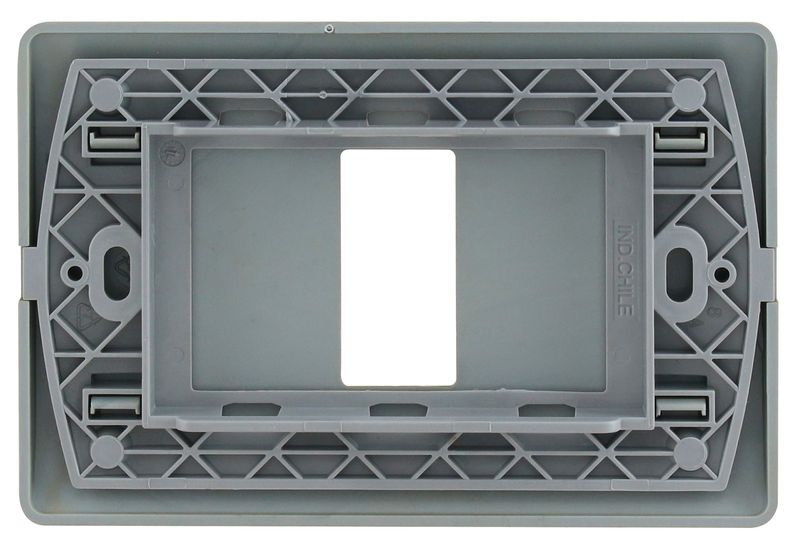 Placa 1 Puesto C/Soporte Dorada Genesis MWD130407441