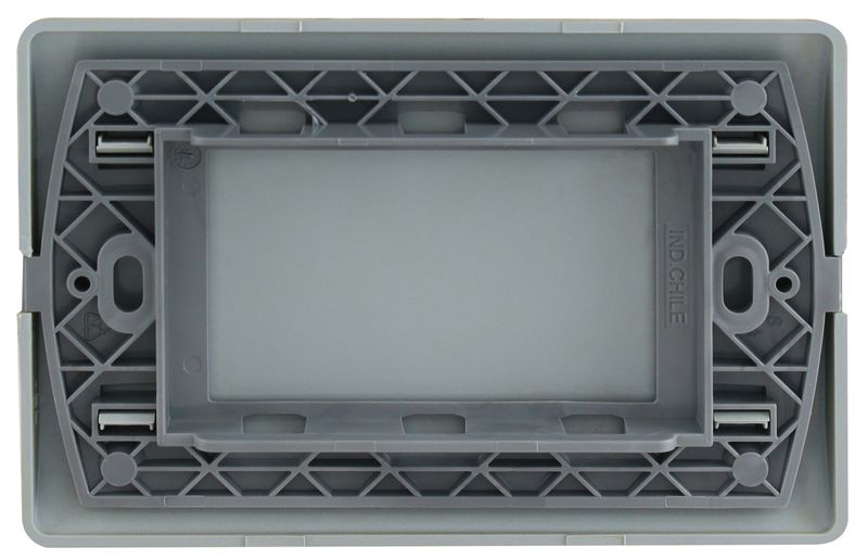 Placa Ciega C/Soporte Dorada Genesis MWD130407444