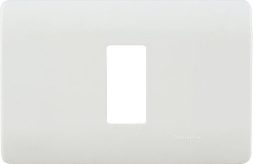 PLACA 1 PUESTO C/SOPORTE BLANCA GENESIS MWD130407421