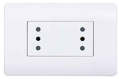 ENCHUFE DUPLEX 2P+T 10A 250V ARMADO BLANCO GENESIS MWD130227547