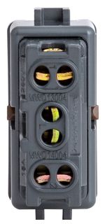 Modulo Interruptor Conmutador 9/24 16A 250V Café Genesis MWD130047101