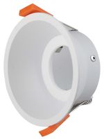BISEL OPTICA PROFUNDA EVO BLANCO IP20 SIN BASE GU10 Aluminio Blanco