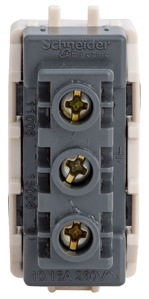 MODULO ENCHUFE 2P+T 10A 250V BEIGE GENESIS MWD130087608