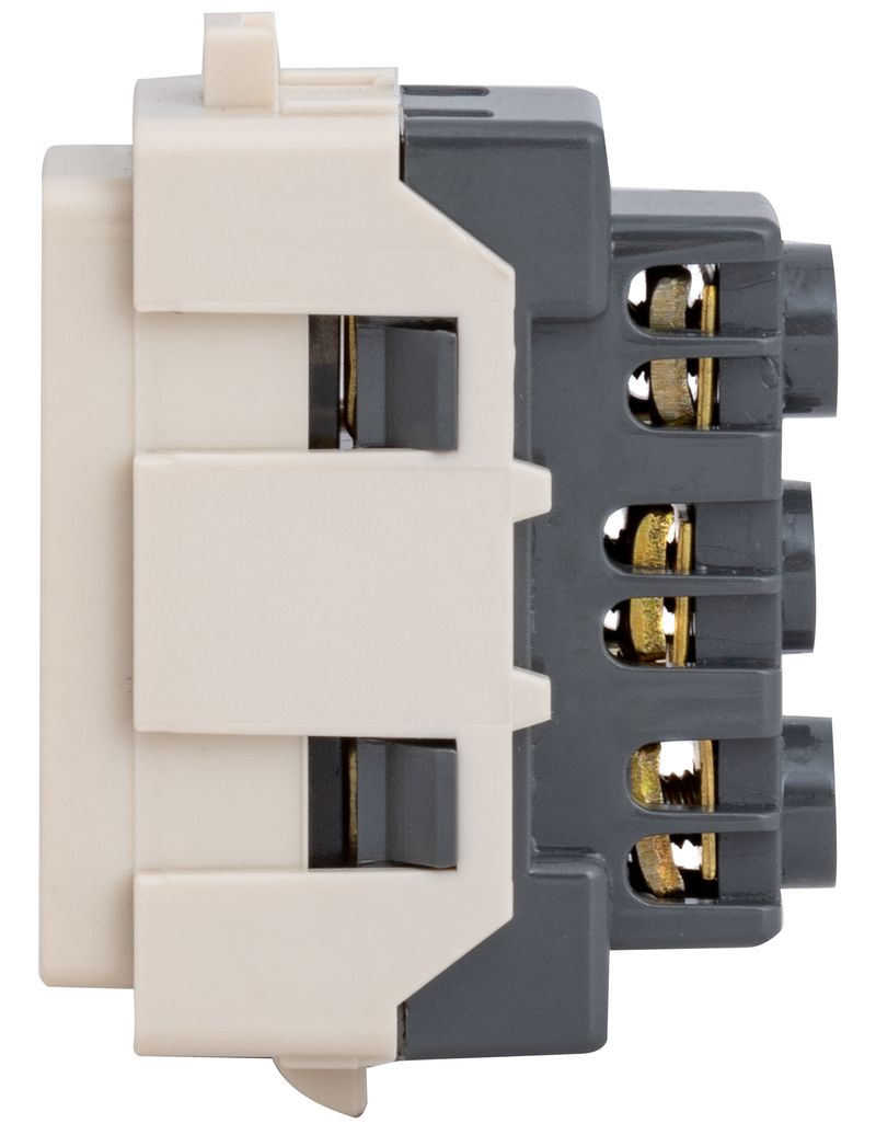 MODULO ENCHUFE 2P+T 10A 250V BEIGE GENESIS