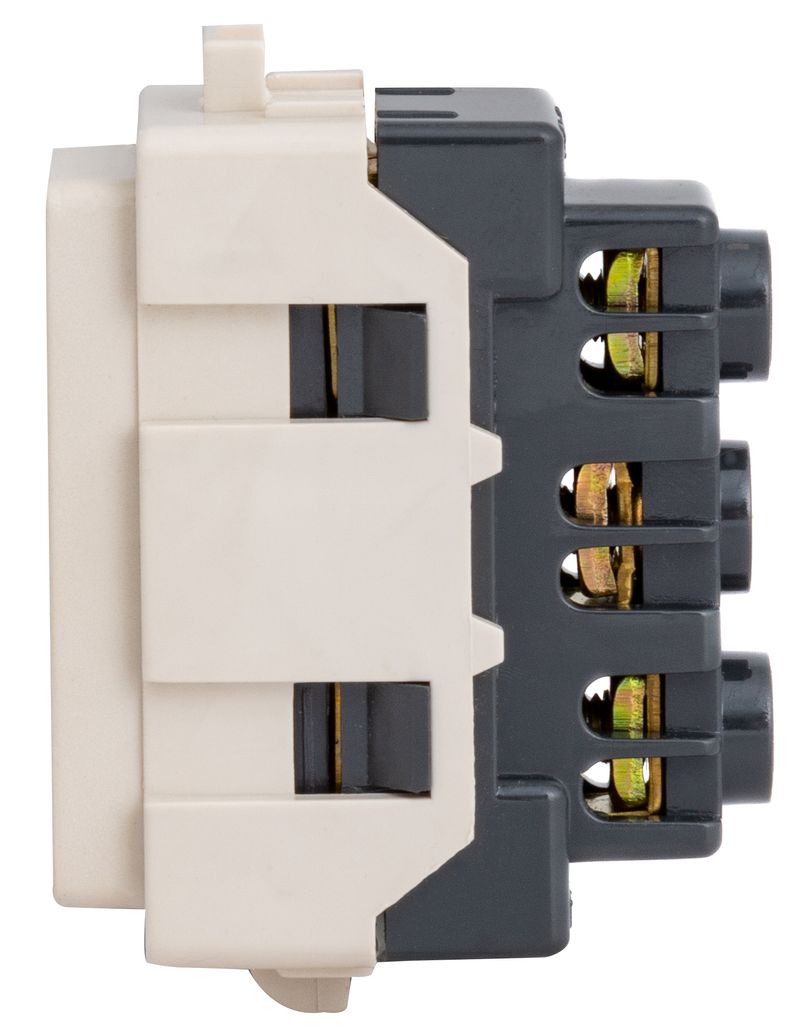 MODULO ENCHUFE 2P+T 10/16A 250V BEIGE GENESIS