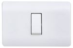 INTERRUPTOR SIMPLE 9/12 16A 250V ARMADO BLANCO GENESIS