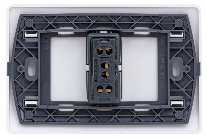 INTERRUPTOR CONMUTADOR 9/24 16A 250V ARMADO BLANCO GENESIS