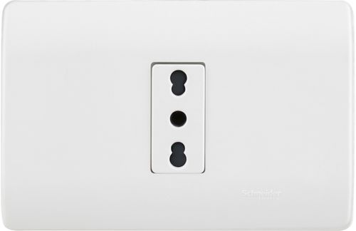 ENCHUFE SIMPLE 2P+T 10/16A 250V ARMADO BLANCO GENESIS MWD130327546
