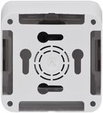 CASQUETE ARMADO TOMA CORRIENTE SIMPLE 10A 250V BLANCO GENESIS MWD66170