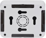 CASQUETE ARMADO TOMA CORRIENTE TRIPLE 10A 250V BLANCO GENESIS