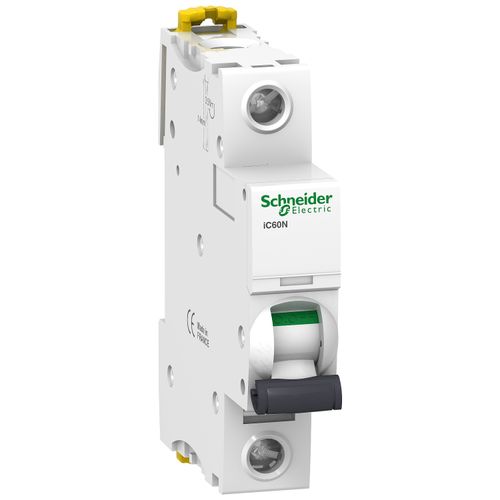 INTERRUPTOR AUTOMATICO 1P 10A C 10KA iC60N Acti9 A9F77110 SCHNEIDER