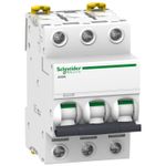 INTERRUPTOR AUTOMATICO 3P 6A C 10KA iC60N Acti9