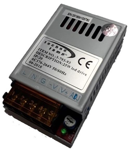 DRIVER PARA LED 25W 220/12V IP20 TECHNOLAMP