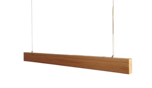 LUMINARIA MADERA LED 32W LINEAR 115CM DIMEABLE 3000K 220V
