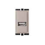 Modulo Cargador Usb 1a 5v S17 Beige 174702