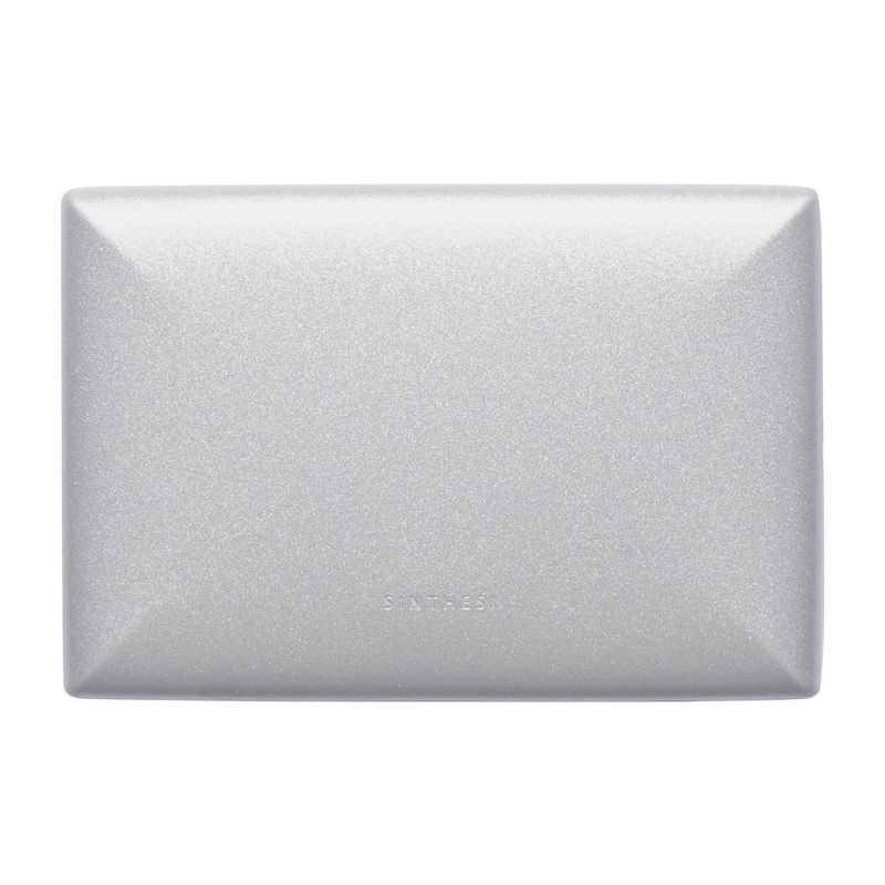 Placa Ciega S17 Abs Nickel C/Soporte 170035