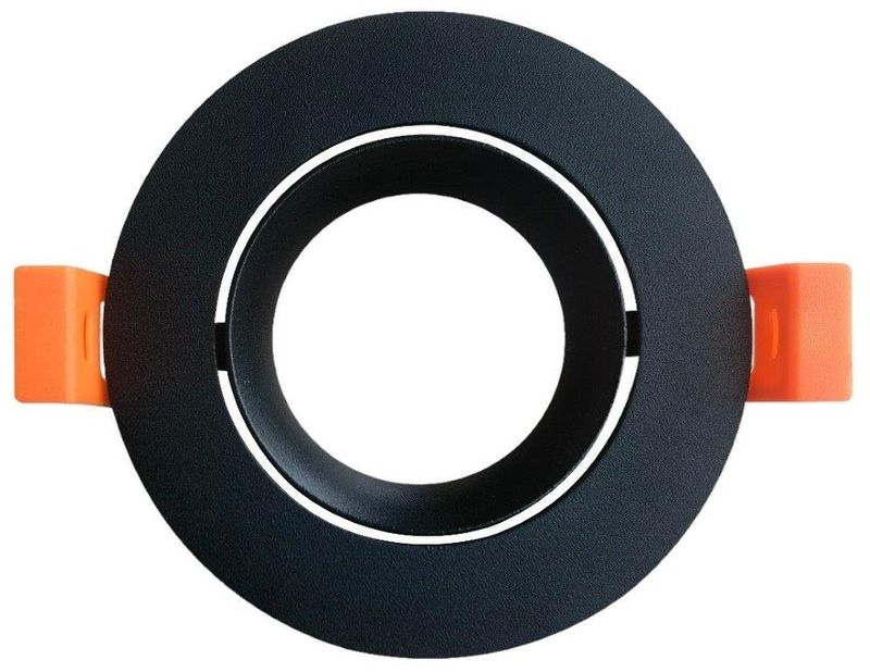 Bisel Orientable Evo Negro Ip20 Sin Base Gu10 Technolamp