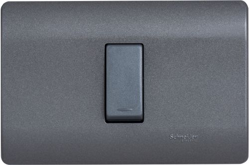 INTERRUPTOR SIMPLE 9/12 16A 250V ARMADO HUMO/NOIR GENESIS MWD130267600