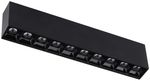 FOCO SOBREPUESTO LED ALFA 24° 20W 17 CM 3000K 2000LM IP40 NEGRO