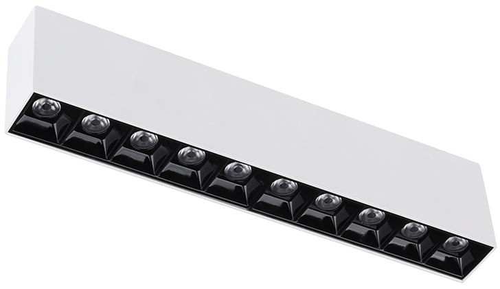 FOCO SOBREPUESTO LED ALFA 24° 20W 17 CM 3000K 2000LM IP40 BLANCO