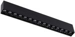 FOCO SOBREPUESTO LED ALFA 24° 30W 40 CM 3000K 3000LM IP40 NEGRO