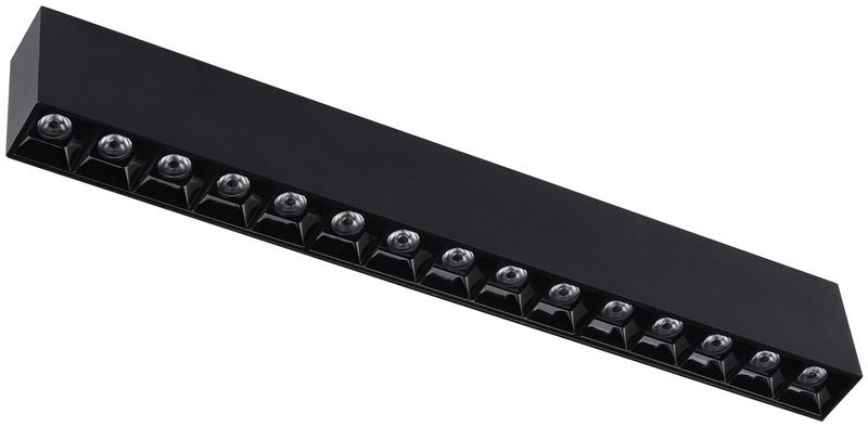 FOCO SOBREPUESTO LED ALFA 24° 30W 40 CM 3000K 3000LM IP40 NEGRO