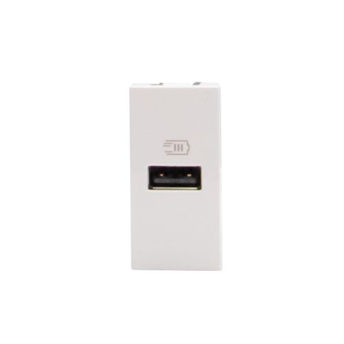 MODULO CARGADOR USB A 1M BLANCO JW4191A MATIXGO