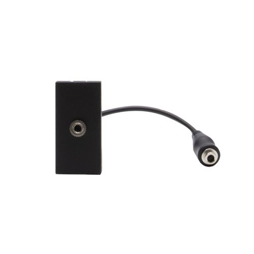 MODULO CONECTOR JACK 3,5 NEGRO JB4280 MATIXGO