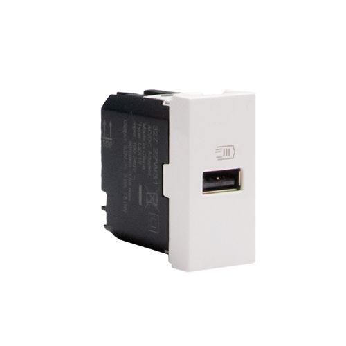 MODULO CARGADOR USB A 1M BLANCO JW4191A MATIXGO