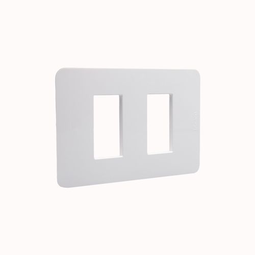 PLACA 1+1 PUESTO BLANCO JA4803M2JW MATIXGO