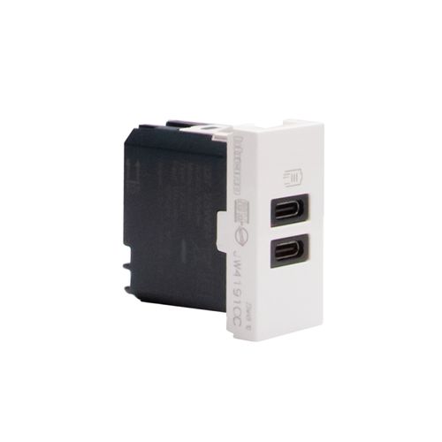 MODULO CARGADOR USB CC 1M BLANCO JW4191CC MATIXGO