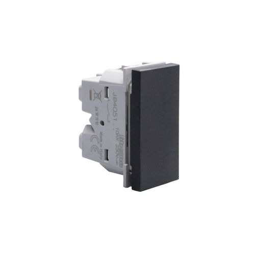 MODULO INTERRUPTOR 9/12 1P 10AX 1M AXIAL NEGRO JB4051 MATIXGO