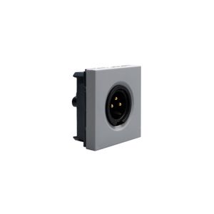MODULO CONECTOR XRL 3 PIN M GRIS JG4296 MATIXGO
