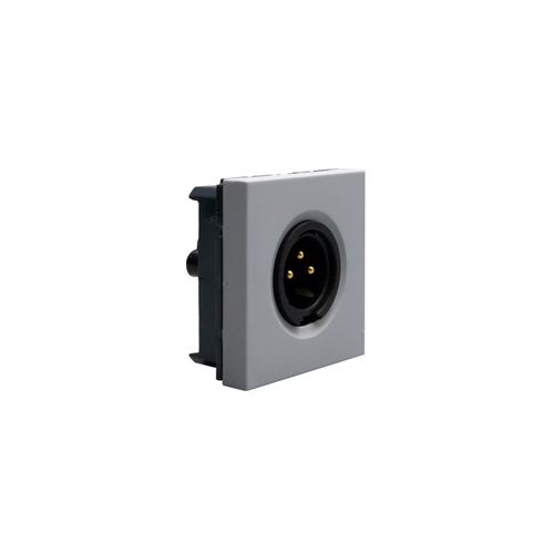 MODULO CONECTOR XRL 3 PIN M GRIS JG4296 MATIXGO