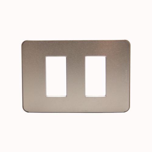 PLACA 1+1 PUESTO PERLA JA4803M2AP MATIXGO