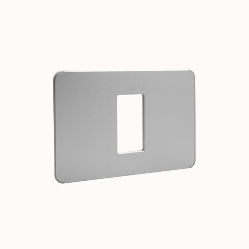 PLACA 1 PUESTO ALLUMINIO JA4803M1AA MATIXGO