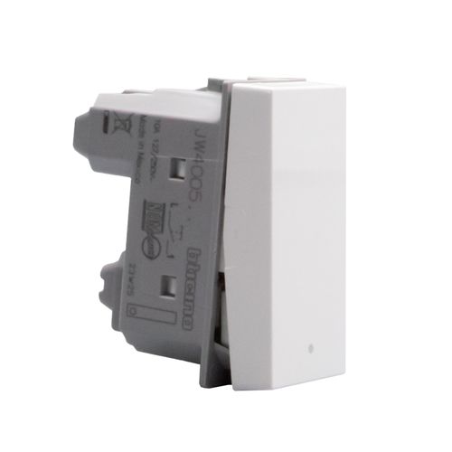 MODULO PULSADOR 1P NO 10A 1M BLANCO JW4005 MATIXGO