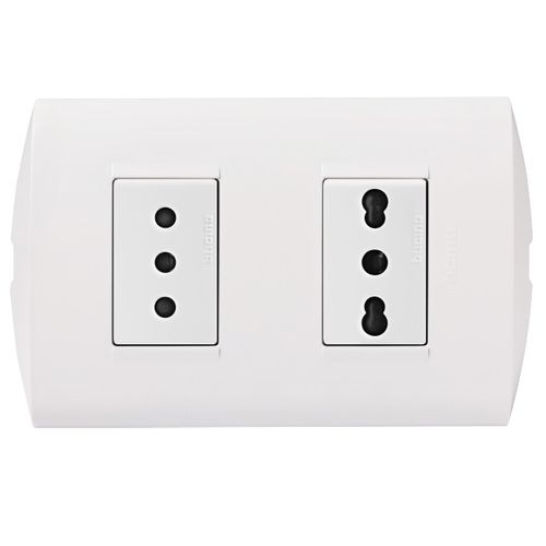 ENCHUFE 10A+10/16A BLANCO ARMADO AE2288EB MODUS STYLE