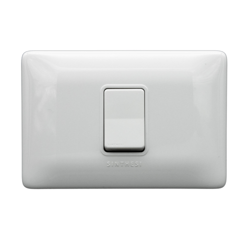 INTERRUPTOR 9/12 SIMPLE S12 BLANCO 1293001 SINTHESI