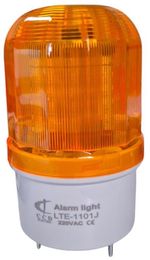 BALIZA-LED-10W-AMBAR-CON-SONIDO-220V-AC-ROTATIVA