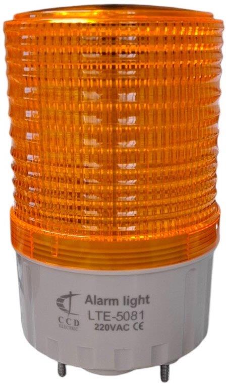 BALIZA-LED-2W-DESTELLANTE-AMBAR-220V
