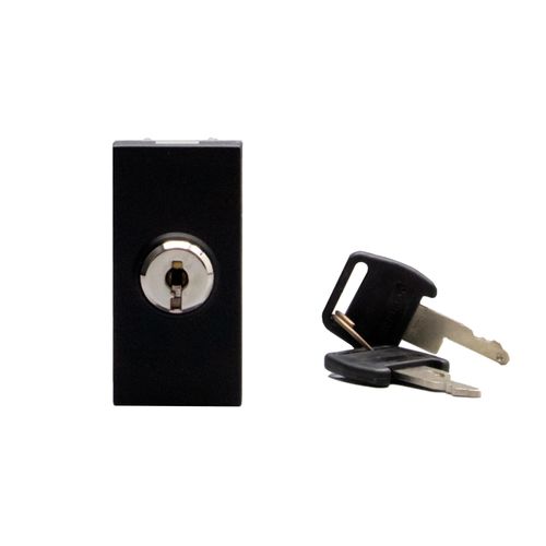 MODULO CONMUTADOR 9/24 1P 10AX C/LLAVE NEGRO JB4022 MATIXGO